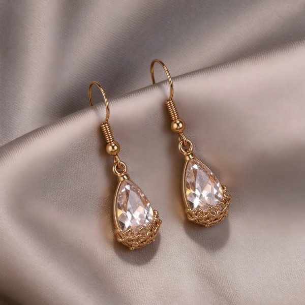 zinc Needle Earrings