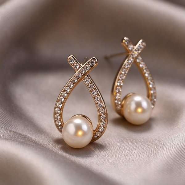 zinc Needle Earrings