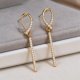 zinc Needle Earrings